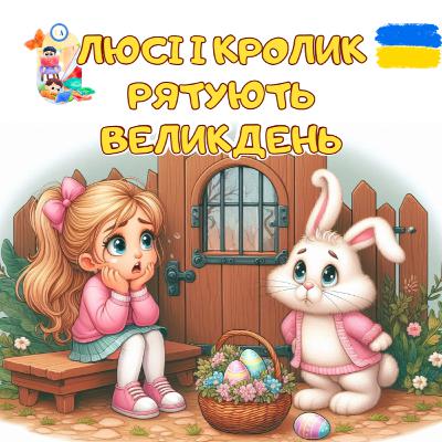 🎧АУДІОКАЗКА - Люсі і кролик рятують Великдень | Аудіоказки українською