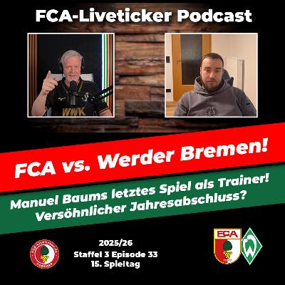 Zieleinlauf im „Sprint“ von Manuel Baum ⚽️ FCA empfängt kriselndes Werder