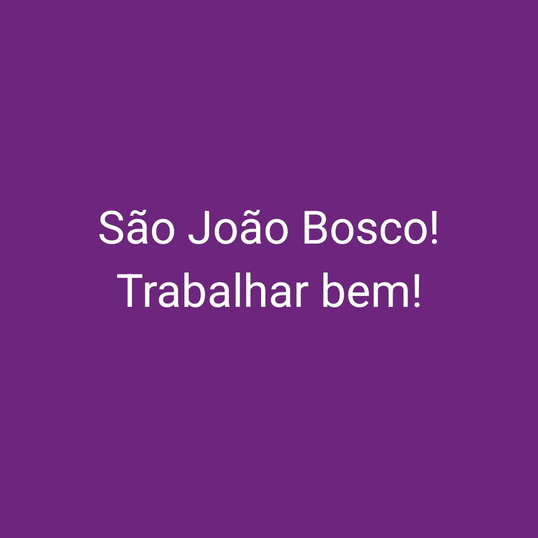 São João Bosco - Trabalhar bem episode artwork