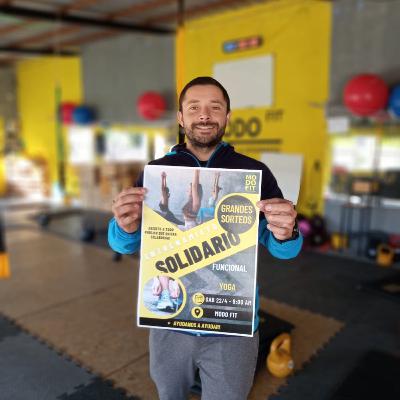 Entrevista en Tardes Únicas: el Profe Juanma Flores invita al entramiento solidario en MODO FIT