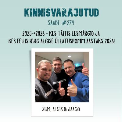 #274 | 2025->2026 - kes täitis eesmärgid ja kes feilis ning Algise üllatuspomm aastaks 2026! #274 | 2025->2026 - kes täitis eesmärgid ja kes feilis ning Algise üllatuspomm aastaks 2026!