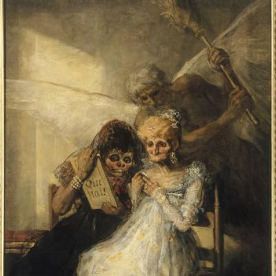 Le temps ou les vieilles. Francisco De Goya