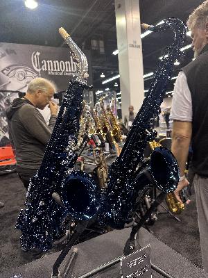Award Winning Black Sapphire Cannonball Saxophone; Dr Randal Clark Live at the NAMM Show 2026, Ep. 264