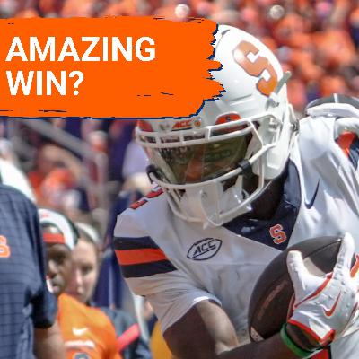 REACTION: Syracuse Football STUNNING BEATDOWN WIN vs. Clemson Tigers, But Steve Angeli INJURED