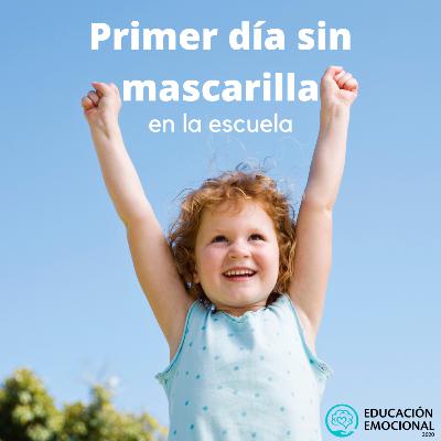 ¡Sin cubre boca en la escuela! Primer día.
