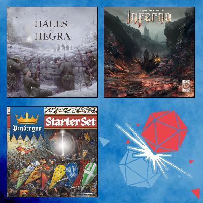 Episode 181 - Halls of Hegra, Inferno, and Pendragon Episode 181 - Halls of Hegra, Inferno, and Pendragon