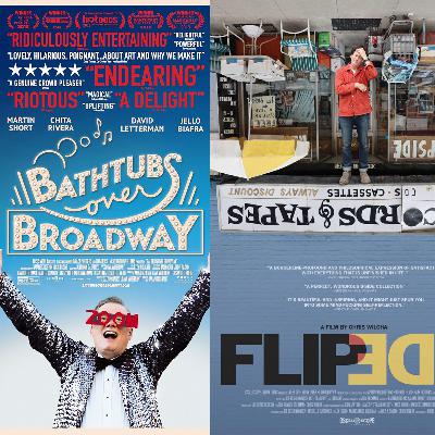 Flipside (2024) and Bathtubs Over Broadway (2018)