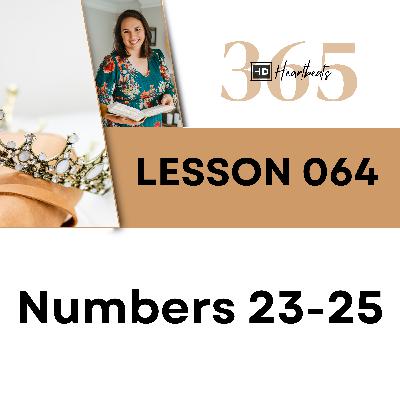 Lesson 64 Numbers 23-25 | Heartbeat of God | 2025 Bible Study & Commentary
