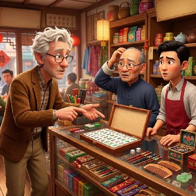 EP108 (全英)美国人也爱搓麻将？老外眼中的“麻将哲学”
