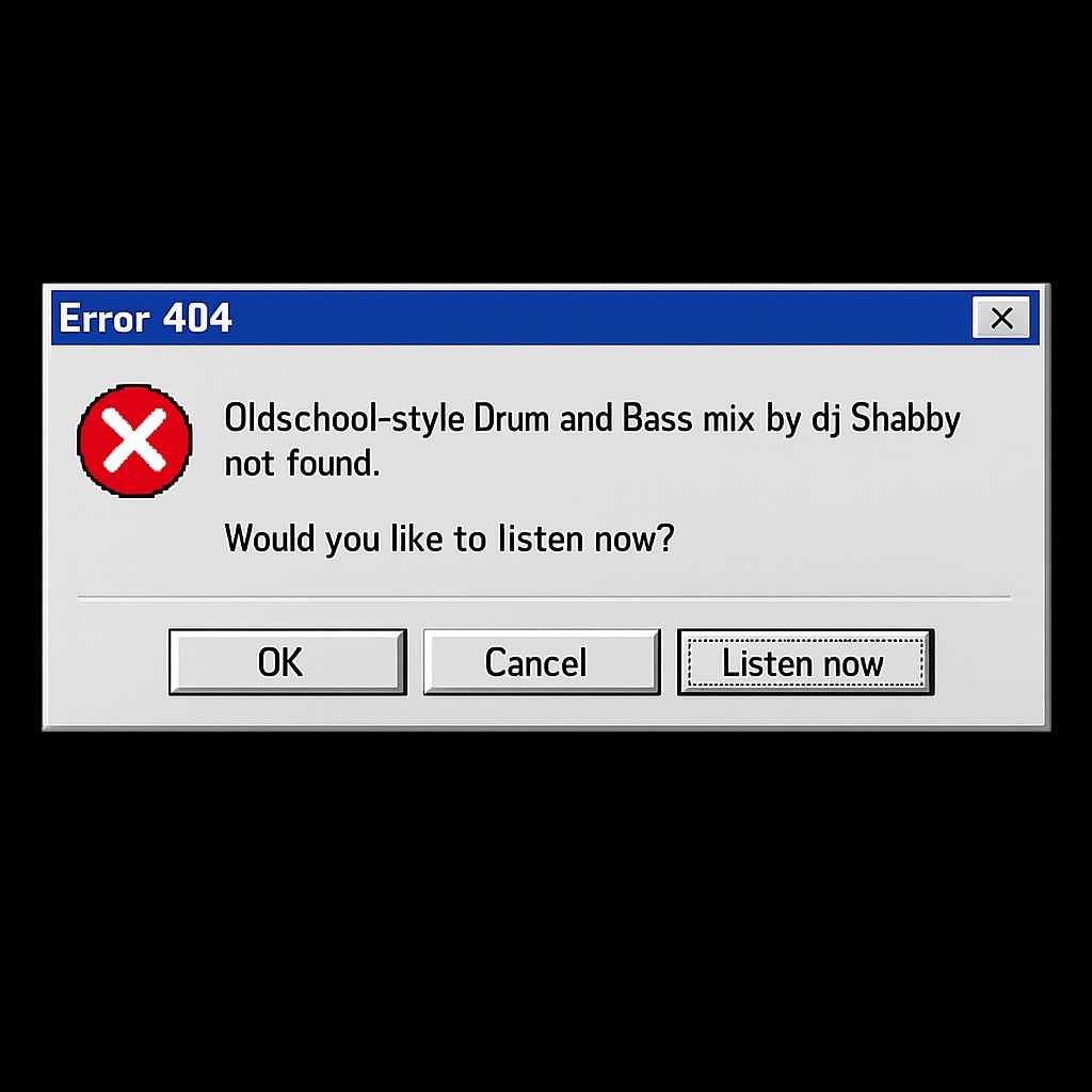 dj Shabby - October 2025 Oldschool Style DNB Mix
