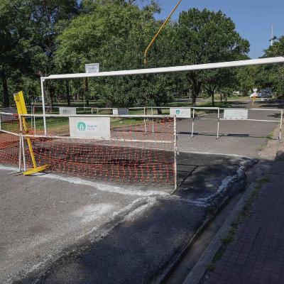 El puente del Parque Garay reabre este jueves con circulación restringida El puente del Parque Garay reabre este jueves con circulación restringida