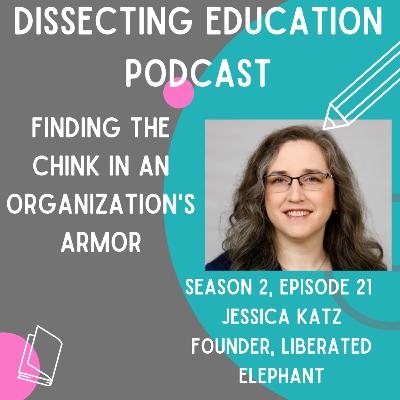Ep. 21 Finding the Chink in an Organization's Armor with Jessica Katz Ep. 21 Finding the Chink in an Organization's Armor with Jessica Katz