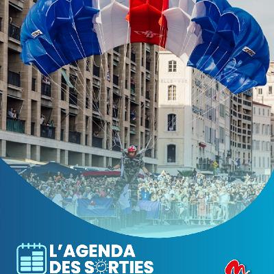 PACA - L'AGENDA DES SORTIES DU 11, 12, 13 & 14 JUILLET 2025