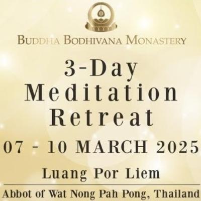 Luang Por Liem - Thai Dhamma Talk (Day 1 of Retreat 8-3-25)