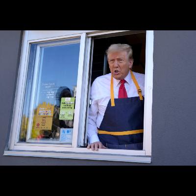 Trump works at McDonalds