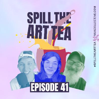 Spill The Art Tea 🎨🍵 ft. Tess Martin 🗣️ ET for Sale, Museum Time Limits & Free Art Access?