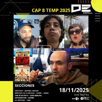 Octavo Capitulo Temporada 2025 – Top 10, Noticias y beats en vivo | Distrito Electrónico Octavo Capitulo Temporada 2025 – Top 10, Noticias y beats en vivo | Distrito Electrónico