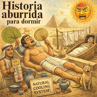 Cómo dormían los egipcios antiguos bajo el calor extremo 💤 | Historia Aburrida para Dormir
