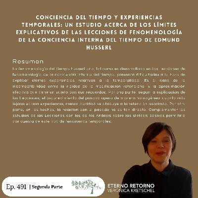 #491 Conciencia del tiempo y experiencias temporales #Día29 | Verónica Kretschel