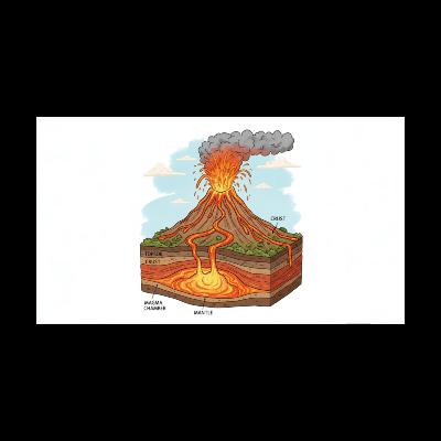 Volcanoes- How are they formed ?