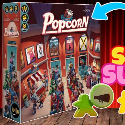 Popcorn, le jeu de société qui fait son cinéma ! (Critique)