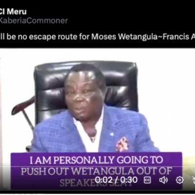 MISSING CONTEXT: This video isn’t of Francis Atwoli reprimanding Moses Wetang’ula in October 2024 MISSING CONTEXT: This video isn’t of Francis Atwoli reprimanding Moses Wetang’ula in October 2024