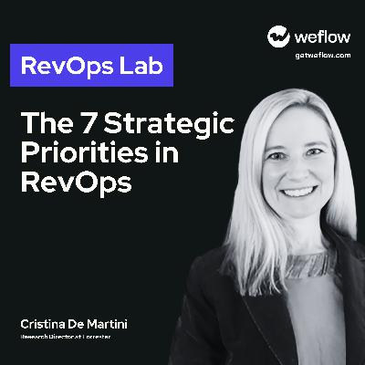 #78 The 7 Strategic Priorities in RevOps – with Cristina De Martini, Research Director at Forrester