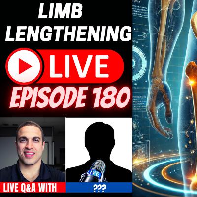 Limb Lengthening LIVE Ep. 180 – Patient Discussions w/ Noah, Aaron & Codeman Red Limb Lengthening LIVE Ep. 180 – Patient Discussions w/ Noah, Aaron & Codeman Red