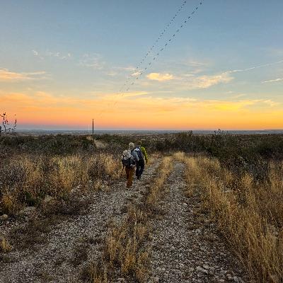 Henning, Sam, and I (Frijole Ridge Traverse pt 1)