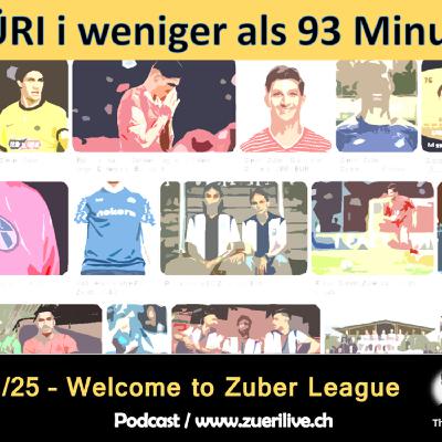 Welcome to Zuber League  -  1/25