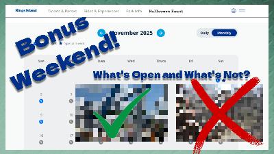Kings Island’s Bonus Weekend: What’s Open, What’s Closed, and What to Know Kings Island’s Bonus Weekend: What’s Open, What’s Closed, and What to Know