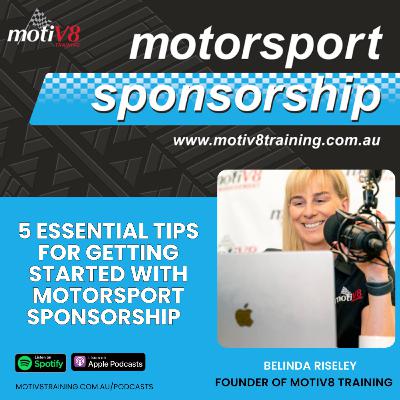 5 essential tips for getting started with motorsport sponsorship