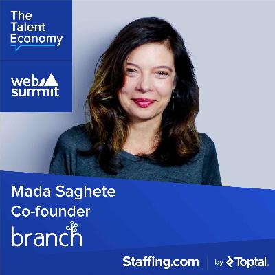 Web Summit: Branch Co-Founder, Mada Seghete Web Summit: Branch Co-Founder, Mada Seghete