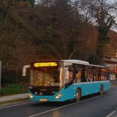 ASMR Public Transportation in Istanbul | 25E - ÖHO | Otokar Kent LF | FULL Ride | Massive Kickdowns | Voith Diwa Scream | Retarder | ASMR - White Noise Bus