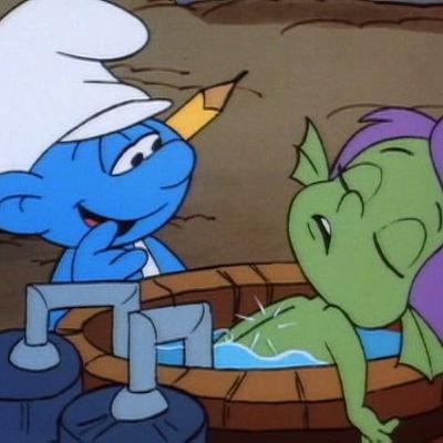 Cartoon Commentary #54 Smurfs - Handy's Sweetheart