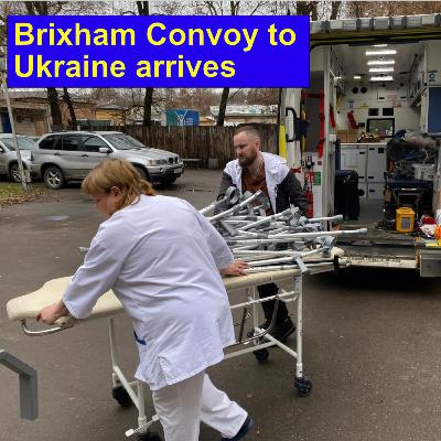 Brixham convoy to Ukraine arrives