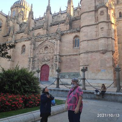 German Podcast Episode #204: Spain_Travel_2021_Day#2 - Neha, Mike and Rahul spend 13.October in Old Town Centre of Salamanca!