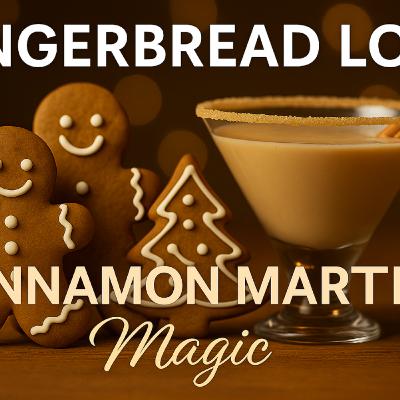 Gingerbread Cookies & Dolce Cinnamon Martini | The Perfect Holiday Duo! 🎄🍸