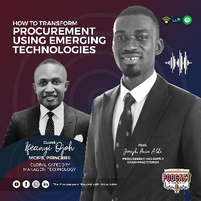 How to transform procurement using emerging technologies
