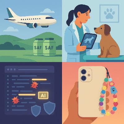 From Jet Fuel to Phone Charms: This Week's Unexpected Innovations