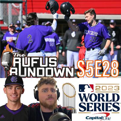 S5E28 - GUEST: ANDREW WHINNEY - WORLD SERIES PREVIEW - COACH TOO HARSH CUTTING PLAYER!? - AND MORE!