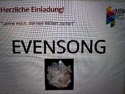 Evensong des Geistlichen Chors Hürth Evensong des Geistlichen Chors Hürth