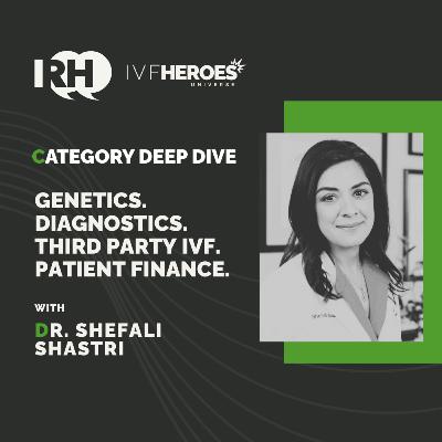 279 Genetics. Diagnostics. Third Party IVF. Patient Finance. Category Deep Dive