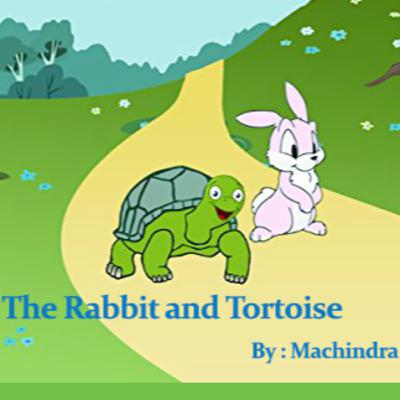 Popular Story of Rabbit and Tortoise.